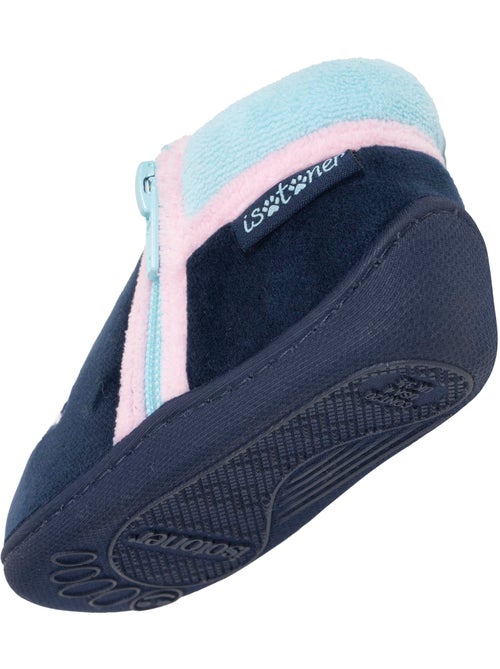 Zapatillas botines con cremallera, fáciles de poner, buena bebé niña Isotoner - Kiabi