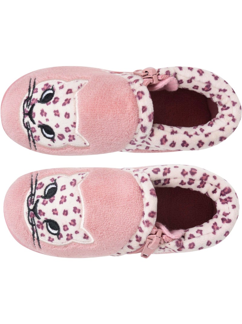 Zapatillas botines con cremallera, fáciles de poner, buena bebé niña isotoner Rubor - Kiabi