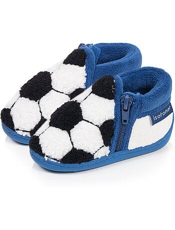 Zapatillas botines con cremallera, fáciles de poner, buena bebé niño Isotoner