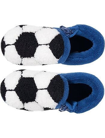 Zapatillas botines con cremallera, fáciles de poner, buena bebé niño Isotoner
