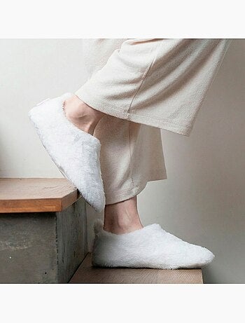 Zapatillas botines imitación de piel, suela de goma mujer Isotoner