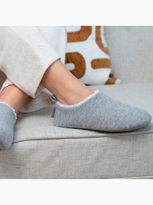 Zapatillas botines jersey, suela de goma antideslizante mujer Isotoner - Kiabi