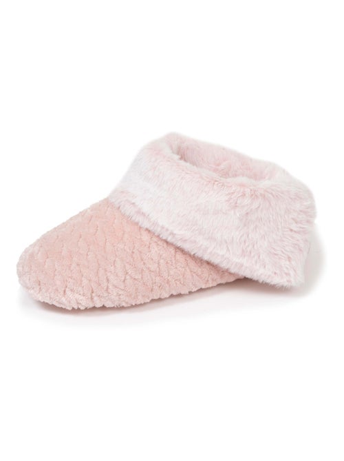 Zapatillas botines microesponja, suela antideslizante mujer Isotoner - Kiabi