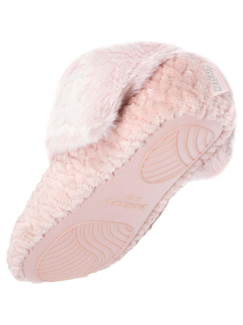 Zapatillas botines microesponja, suela antideslizante mujer Isotoner Rosa - Kiabi