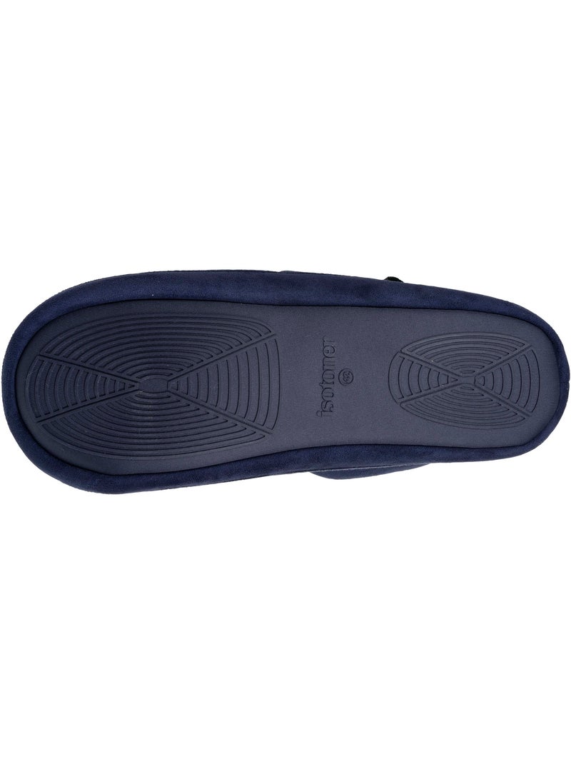 Zapatillas botines microesponja, suela de goma hombre Isotoner Azul marino - Kiabi