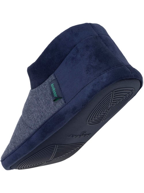 Zapatillas botines microesponja, suela de goma hombre Isotoner - Kiabi