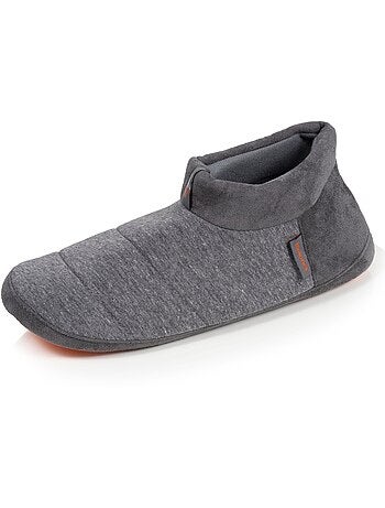 Zapatillas botines microesponja, suela de goma hombre Isotoner