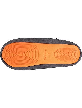 Zapatillas botines microesponja, suela de goma hombre Isotoner