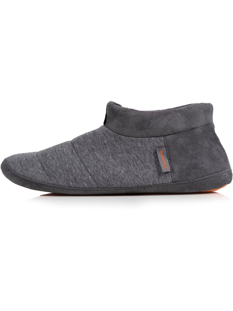 Zapatillas botines microesponja, suela de goma hombre Isotoner Gris jaspeado - Kiabi