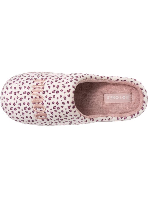 Zapatillas botines microvellón con estampado de leopardo, niña Isotoner - Kiabi Zapatillas botines microvellón con estampado de leopardo, niña Isotoner - Kiabi