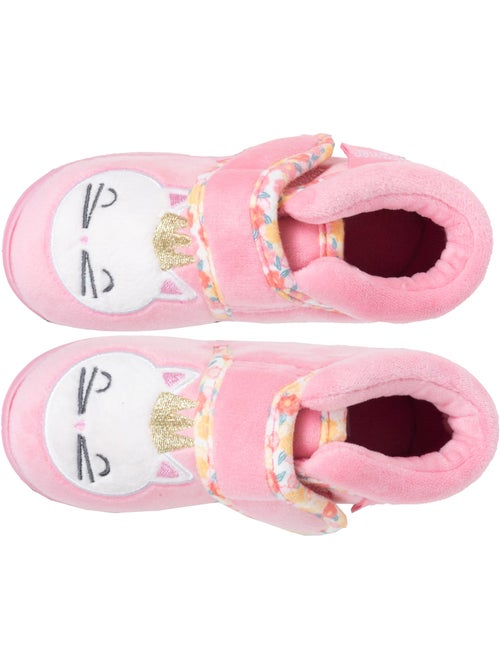 Zapatillas botines microvellón con sujeción reforzada, bebé niña isotoner - Kiabi Zapatillas botines microvellón con sujeción reforzada, bebé niña isotoner - Kiabi