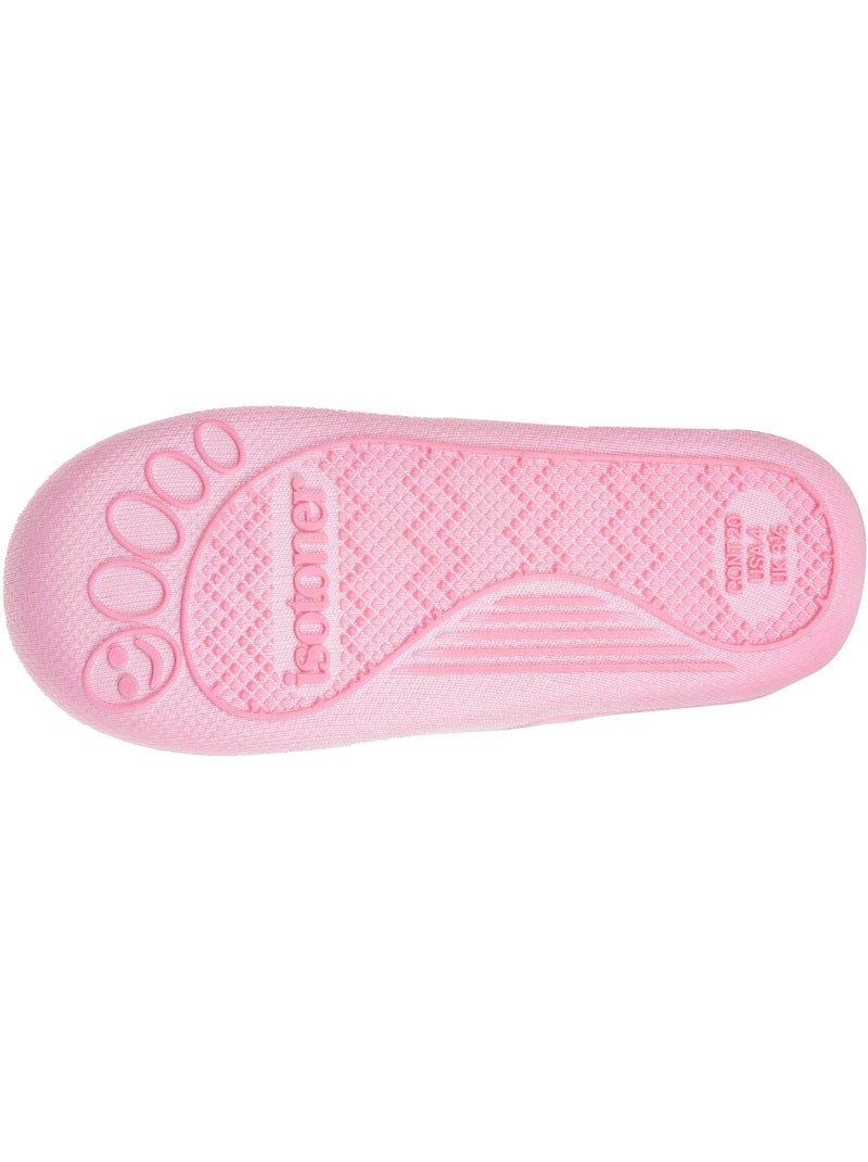 Zapatillas botines microvellón con sujeción reforzada, bebé niña isotoner Rosa - Kiabi