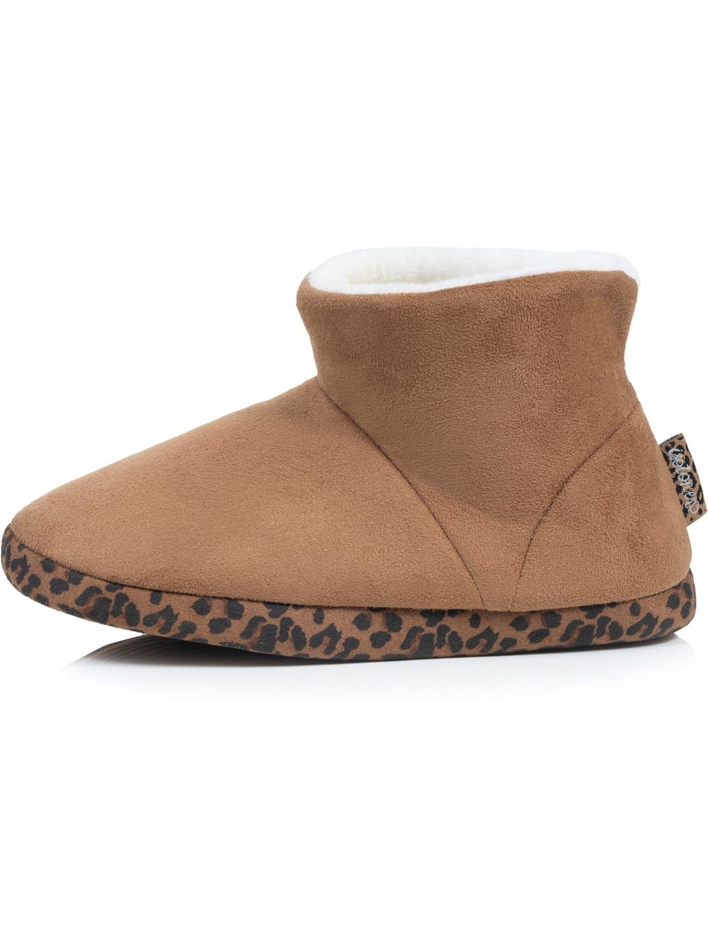 Zapatillas botines  mujer isotoner Camel - Kiabi
