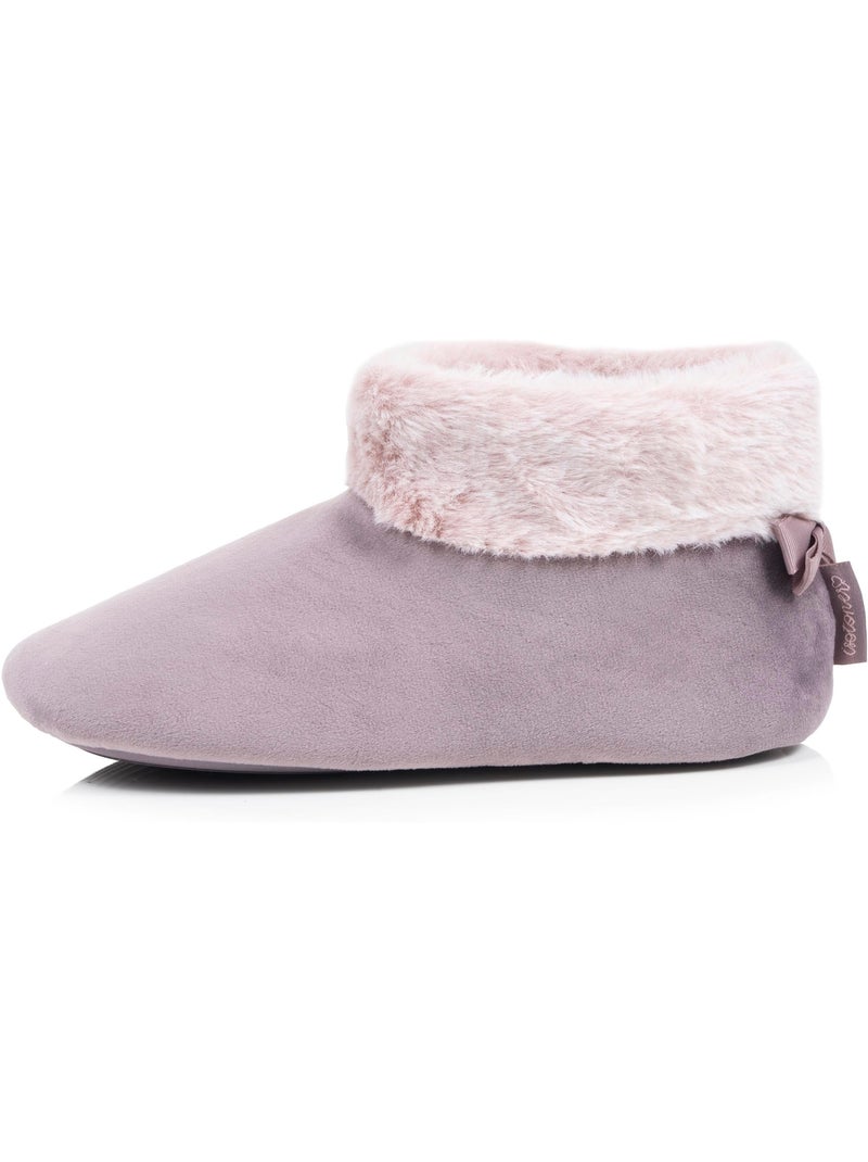 Zapatillas botines  mujer isotoner Taupe - Kiabi