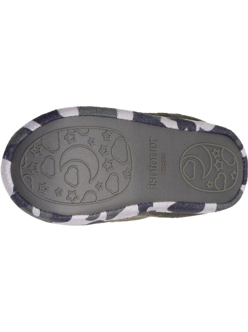 Zapatillas botines  niño isotoner Caqui - Kiabi
