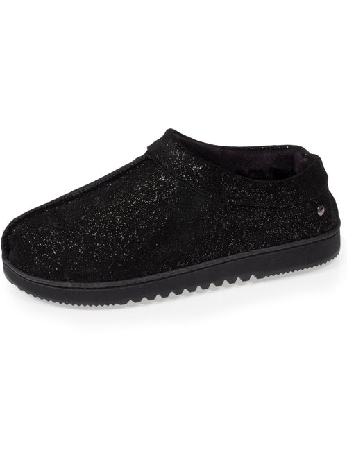 Zapatillas botines parte superior de cuero, suela de mujer isotoner - Kiabi Zapatillas botines parte superior de cuero, suela de mujer isotoner - Kiabi