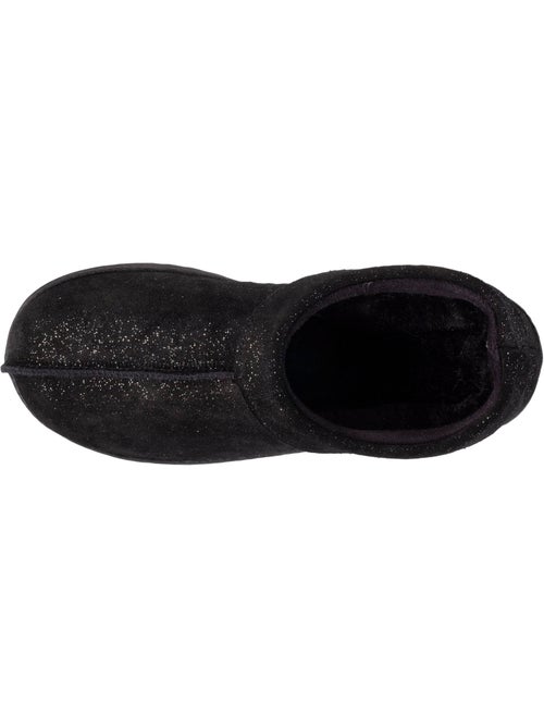 Zapatillas botines parte superior de cuero, suela de mujer isotoner - Kiabi Zapatillas botines parte superior de cuero, suela de mujer isotoner - Kiabi