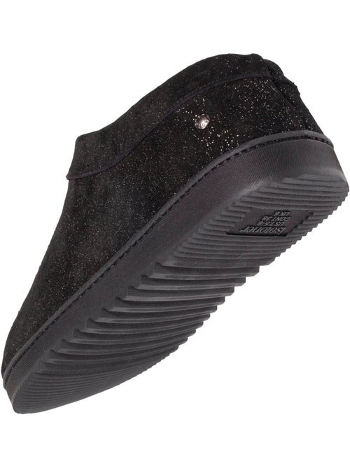 Zapatillas botines parte superior de cuero, suela de mujer isotoner - Kiabi Zapatillas botines parte superior de cuero, suela de mujer isotoner - Kiabi