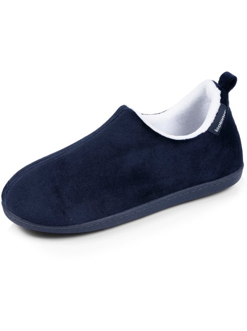 Zapatillas botines plantilla ergonómica microvelour con mujer Isotoner - Kiabi