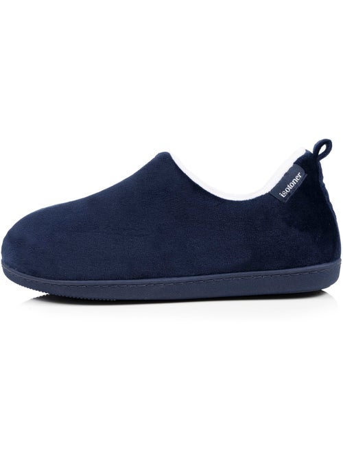 Zapatillas botines plantilla ergonómica microvelour con mujer Isotoner - Kiabi