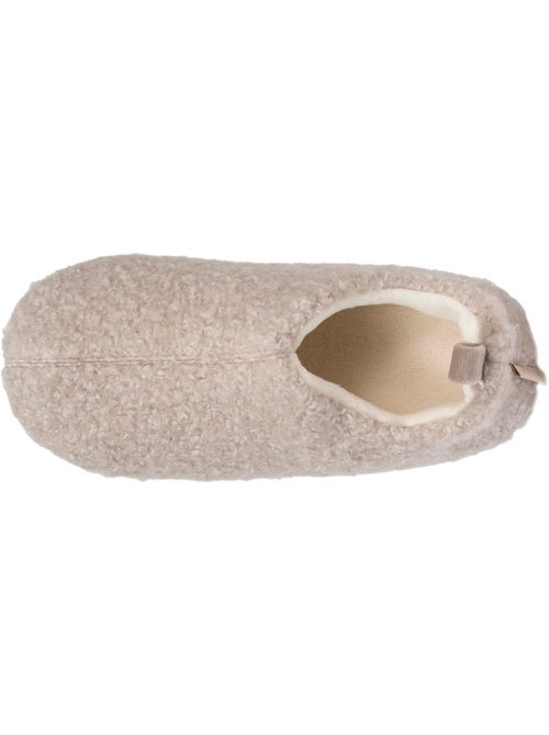 Zapatillas botines sherpa, suela antideslizante mujer isotoner - Kiabi