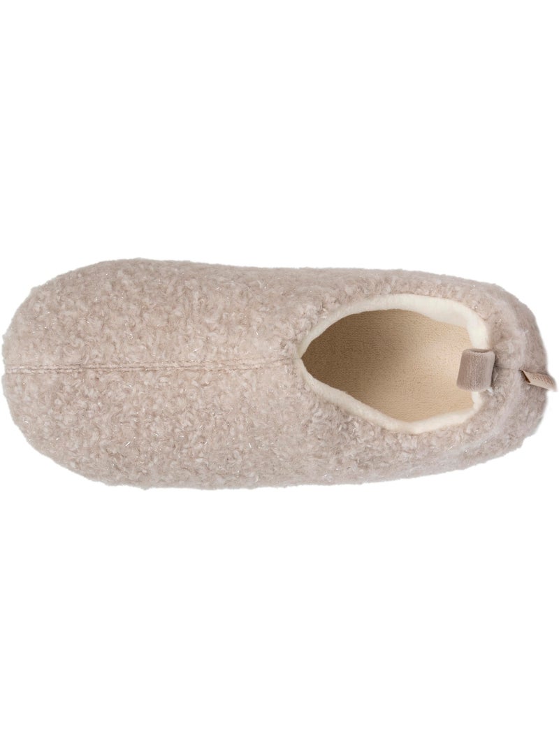 Zapatillas botines sherpa, suela antideslizante mujer isotoner Beige - Kiabi
