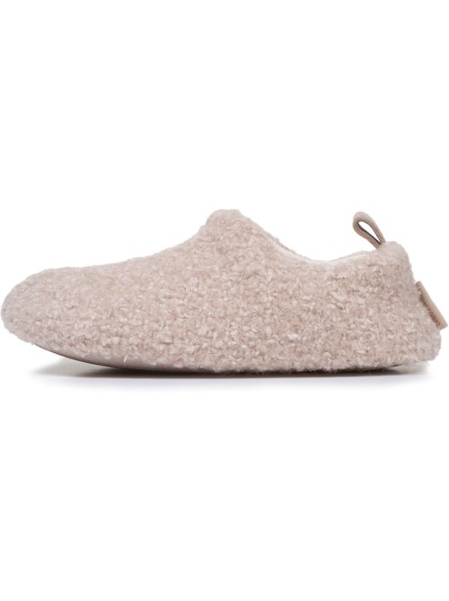 Zapatillas botines sherpa, suela antideslizante mujer isotoner - Kiabi