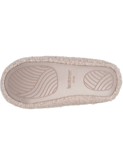 Zapatillas botines sherpa, suela antideslizante mujer isotoner - Kiabi