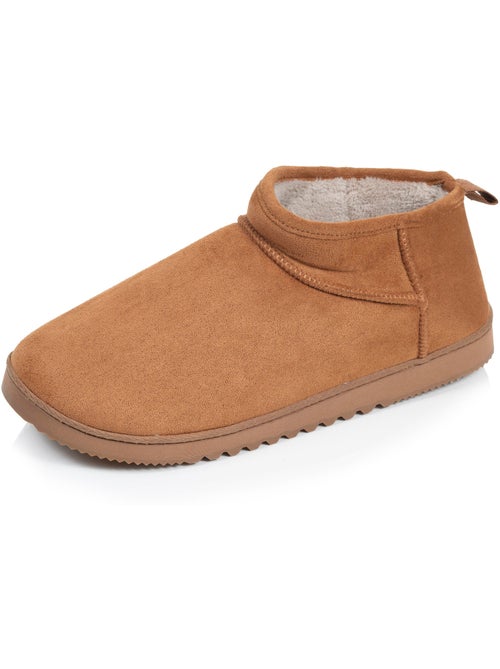 Zapatillas botines suede - suela con tacos hombre isotoner - Kiabi Zapatillas botines suede - suela con tacos hombre isotoner - Kiabi