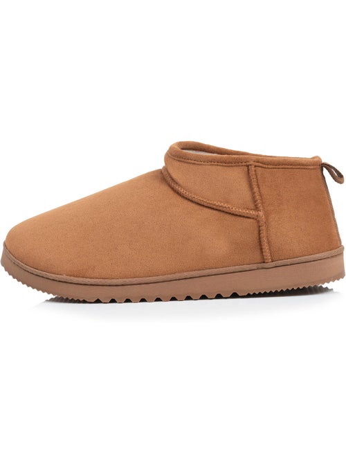 Zapatillas botines suede - suela con tacos hombre isotoner - Kiabi Zapatillas botines suede - suela con tacos hombre isotoner - Kiabi