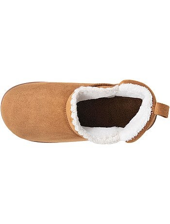 Zapatillas botines suede - suela con tacos mujer isotoner