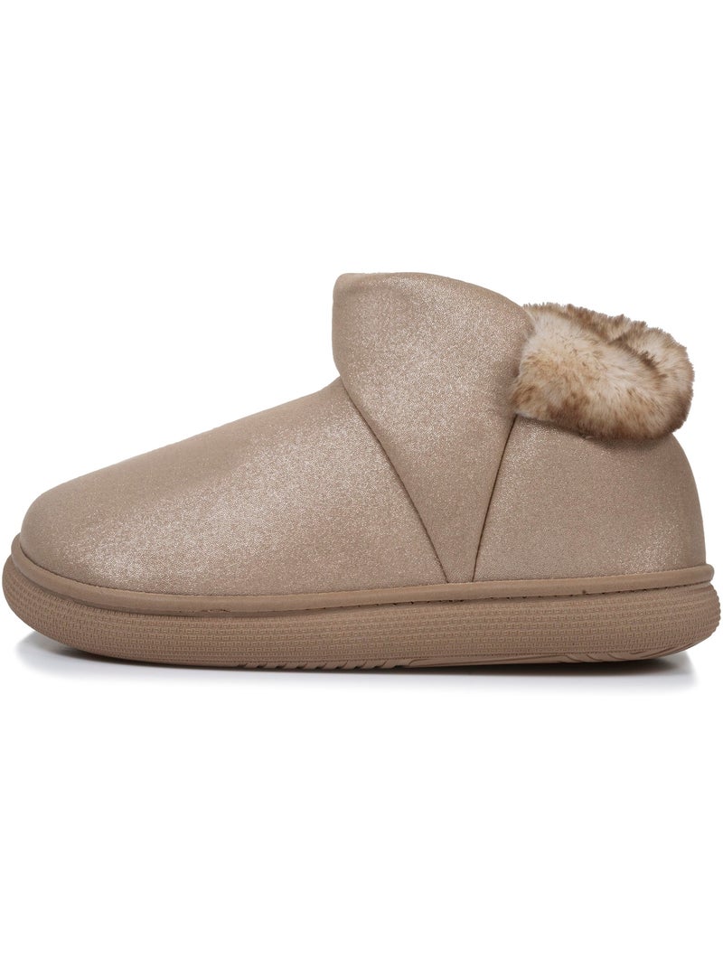 Zapatillas botines suela bloup extra comfort mujer Beige - Kiabi