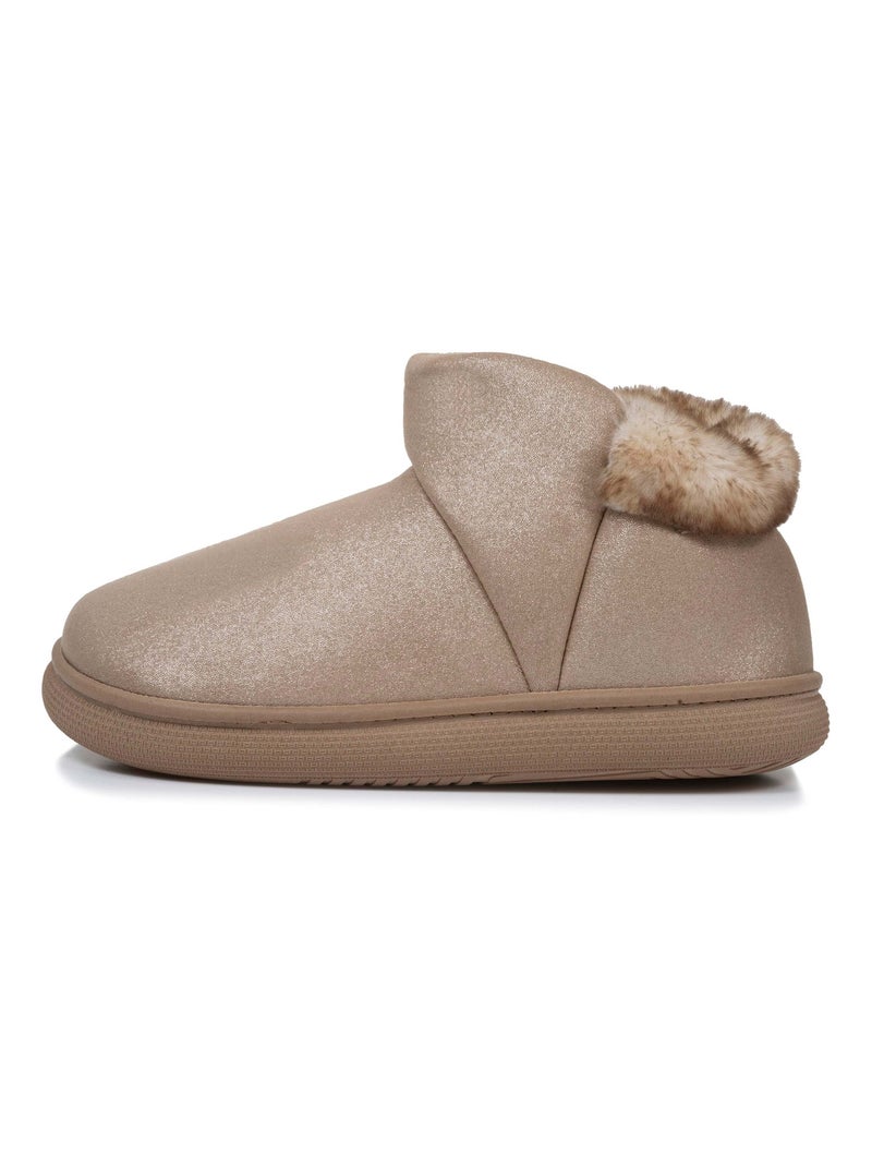 Zapatillas botines suela bloup extra comfort mujer Isotoner Beige - Kiabi