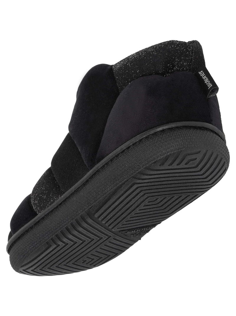 Zapatillas botines suela bloup extra comfort mujer Isotoner Negro - Kiabi