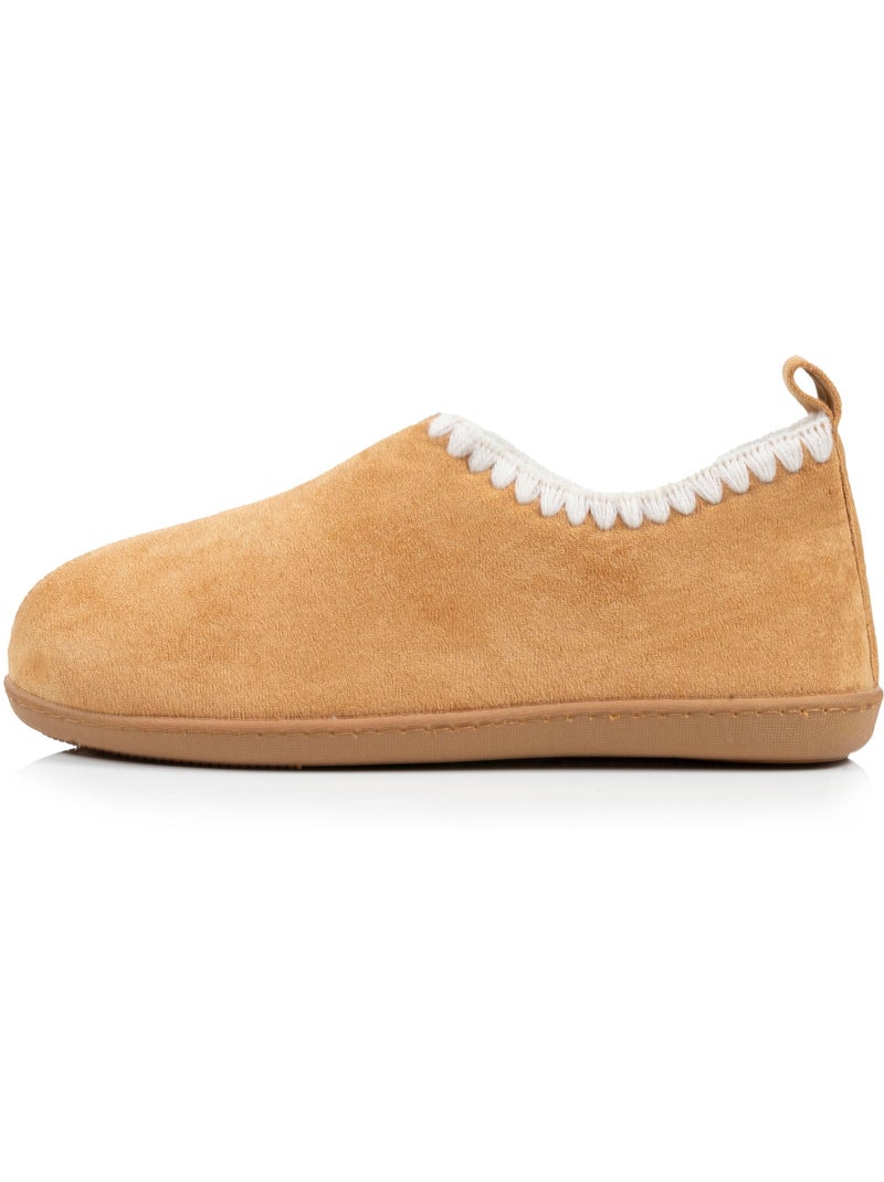 Zapatillas botines suela de ante bloup extra confort mujer Isotoner Camel - Kiabi