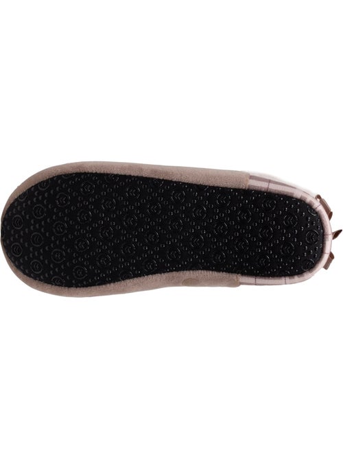 Zapatillas botines suela microvelour antideslizante mujer Isotoner - Kiabi