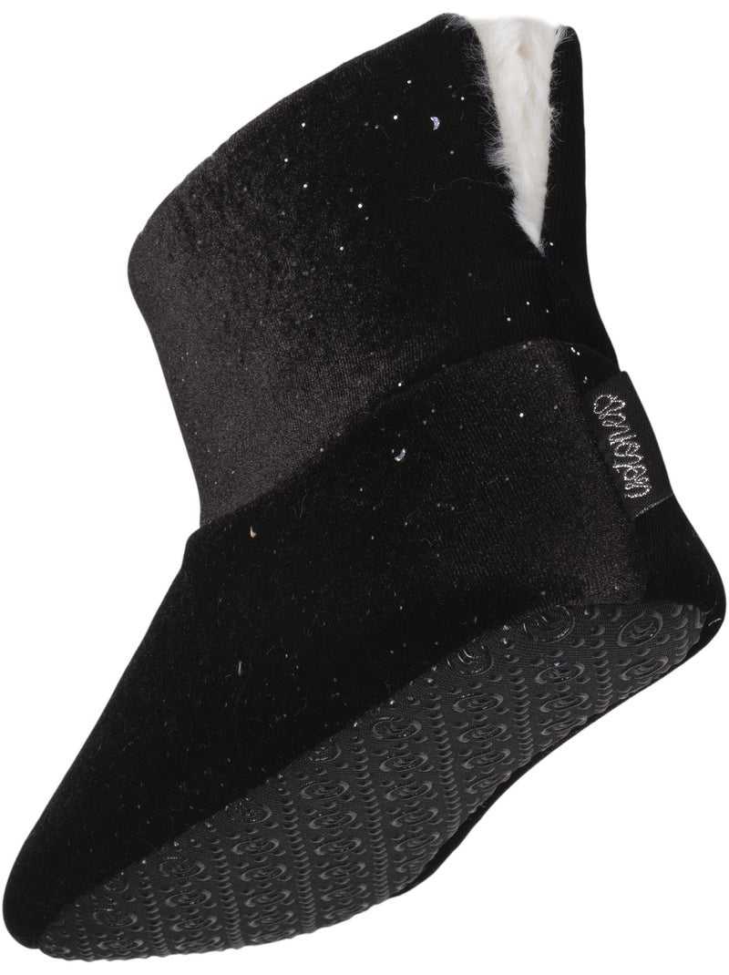 Zapatillas botines suela ultracómoda y ligera, fina y mujer Isotoner Negro - Kiabi