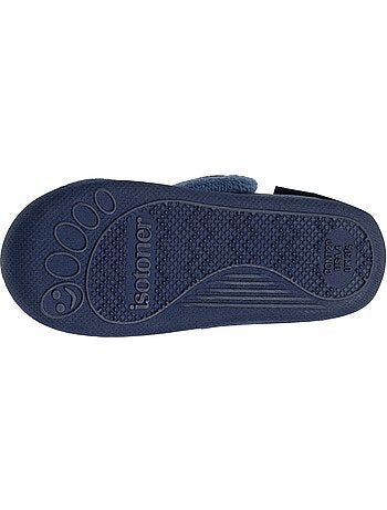 Zapatillas botines terciopelo con sujeción reforzada, bebé niño Isotoner