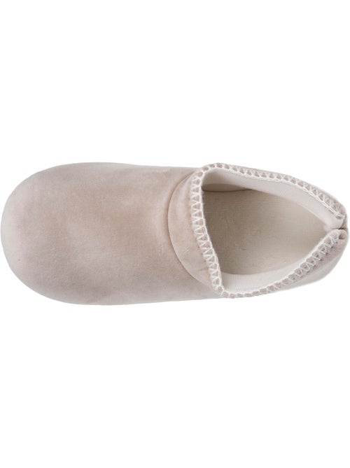 Zapatillas botines terciopelo, suela de goma antideslizante mujer Isotoner - Kiabi