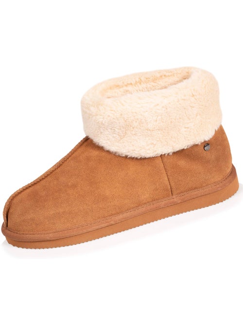 Zapatillas botines ultracómoda y muy cálida, con forro de mujer isotoner - Kiabi Zapatillas botines ultracómoda y muy cálida, con forro de mujer isotoner - Kiabi