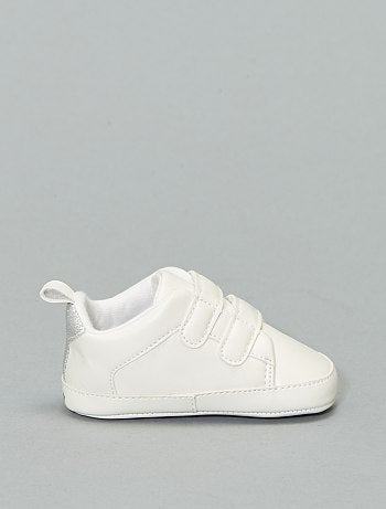 Zapatillas brillantes velcro - Kiabi