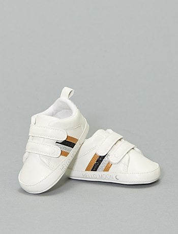 Zapatillas brillantes velcro - Kiabi