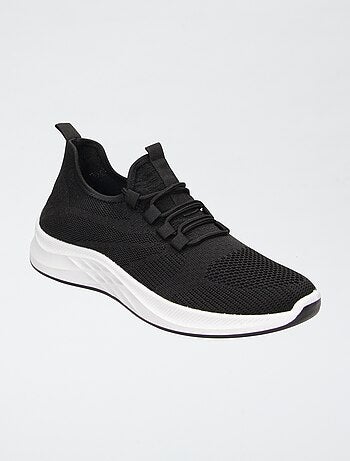 Zapatillas calcetín con cordones elásticos