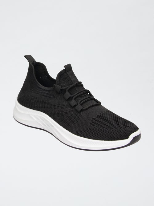 Zapatillas calcetín con cordones elásticos - Kiabi