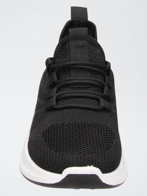 Zapatillas calcetín con cordones elásticos - Kiabi