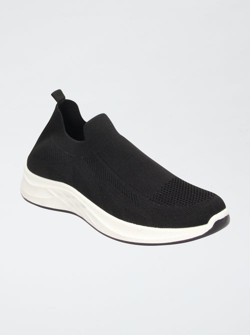 Zapatillas calcetín de malla - Kiabi