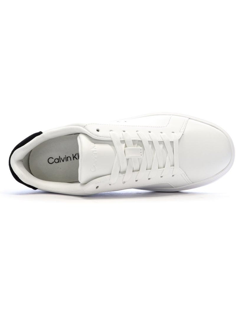 Zapatillas calvin klein jeans con cordones para hombre Blanco - Kiabi