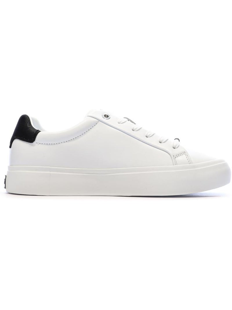 Zapatillas Calvin Klein Jeans de Encaje para Mujer Blanco - Kiabi