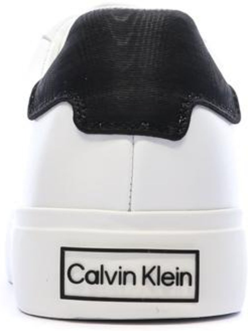Zapatillas Calvin Klein Jeans de Encaje para Mujer Blanco - Kiabi
