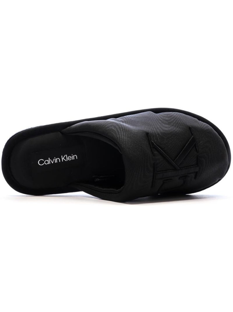 Zapatillas Calvin Klein Jeans de Satén para Mujer Negro - Kiabi